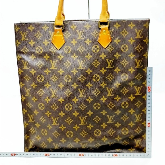Louis Vuitton Vintage Monogram Sac Plat Handbag with COA EUC - Picture 3 of 12